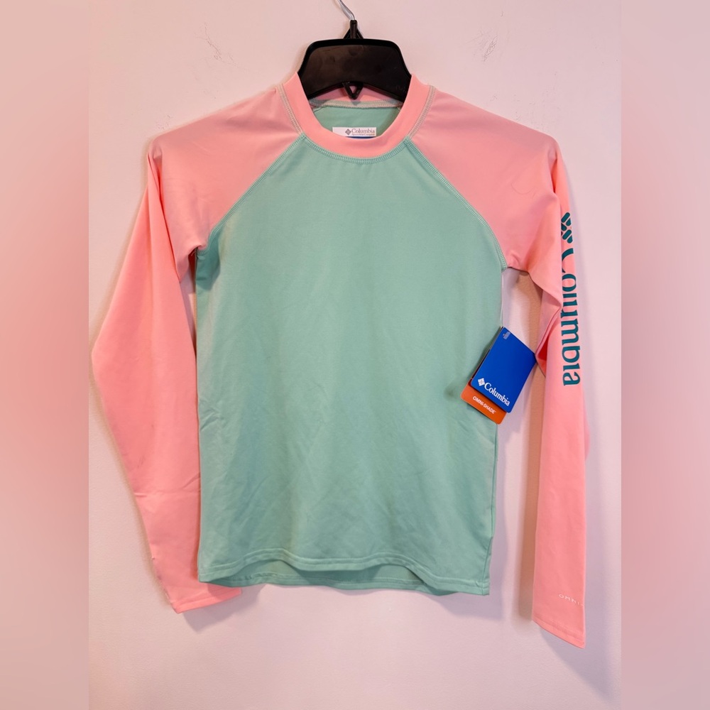 Columbia Sandy Shores Long Sleeve Rashguard Size Youth M
